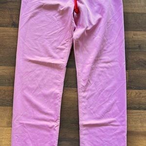 Rare Figs color; Chalk Pink Medium Tall Fig Scrub Pants